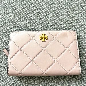 Tory Burch Zip Wallet Card Holder - Blush